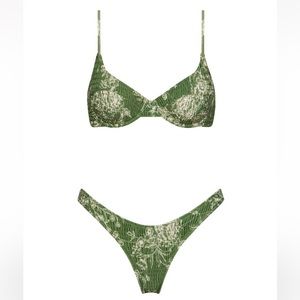 TRIANGL - Saria Bikini - Never worn - Sacramento print 💚